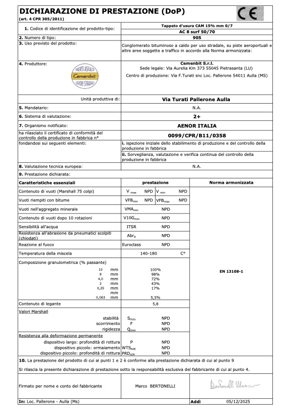 DoP 905-Tappeto 0-8